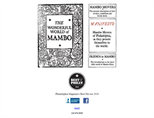 Tablet Screenshot of mambomovers.com